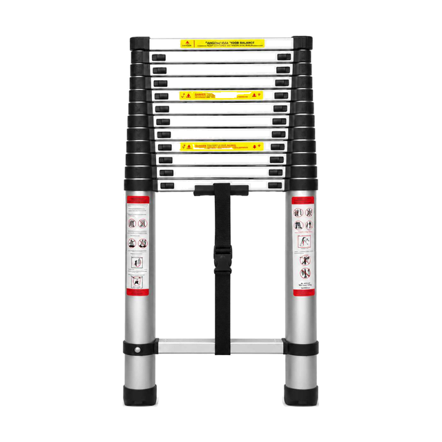 Telescoopladder 5 m Aluminium Inklapbaar